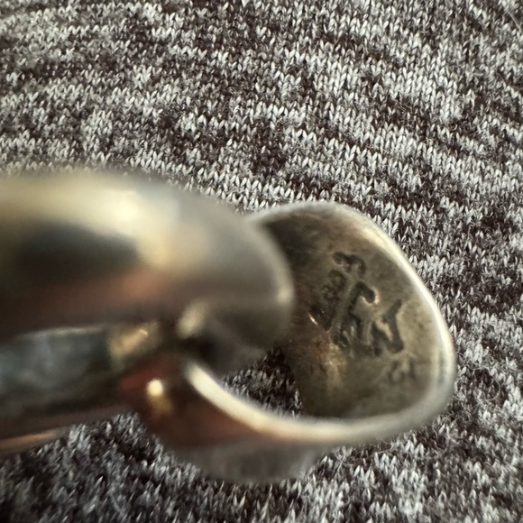 Travis Walker Double Cross Fish Hook Pendant with Chain in Solid Sterling Silver - Picture 7 of 9